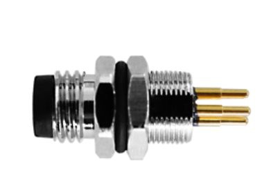 M8 オスパネル後部固定 B-コーディング 5PIN