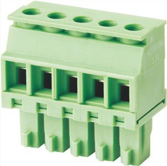 3.5mmピッチ ネジメスコネクタ 縦型