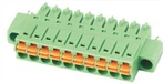 フランジ付きスプリング端子コネクタ 3.5mm