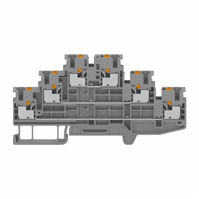 3連PUSH IN端子コネクタ 2.5mm2